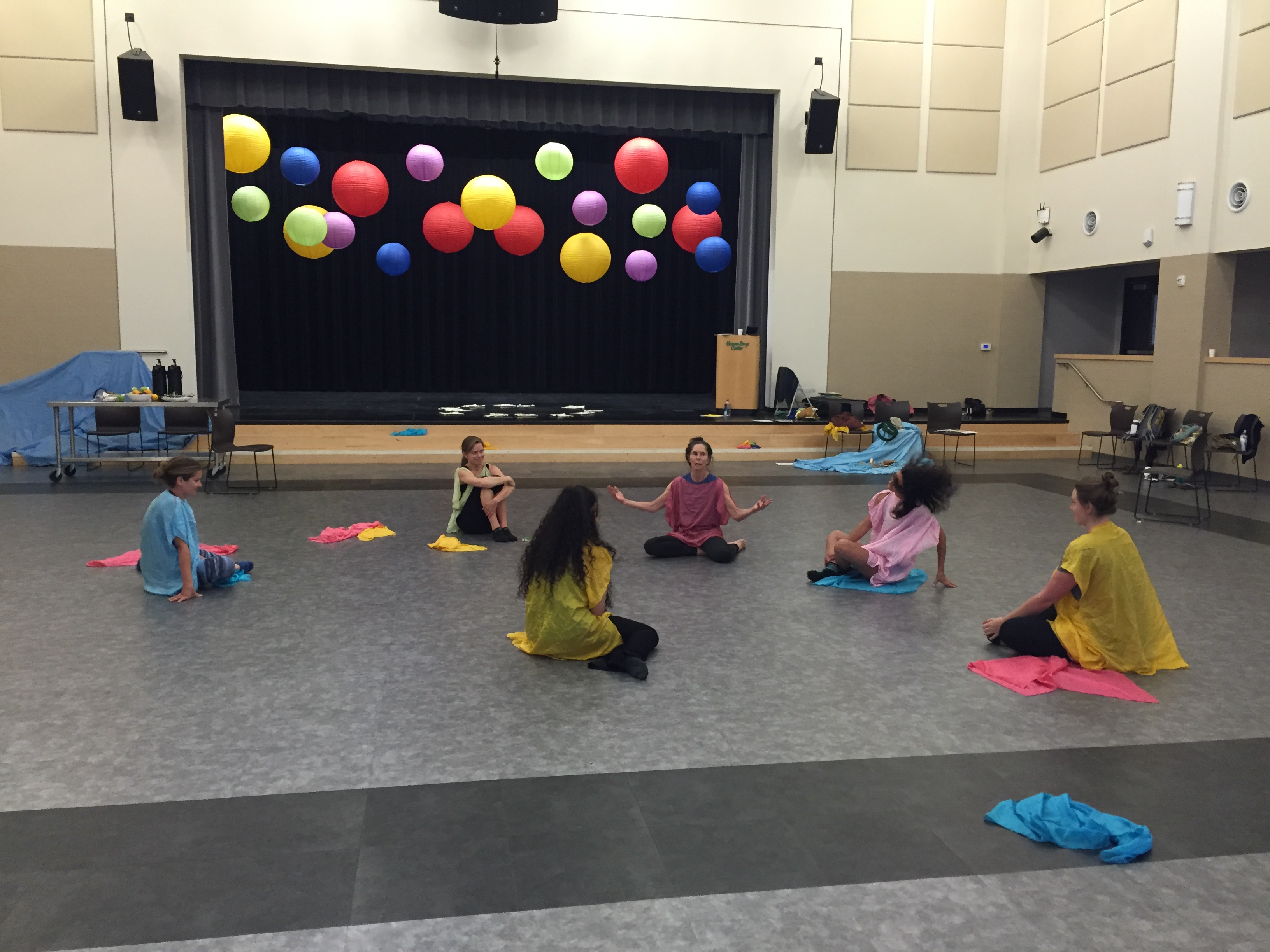 Advanced Rainbowdance Training in Sonoma, 2017